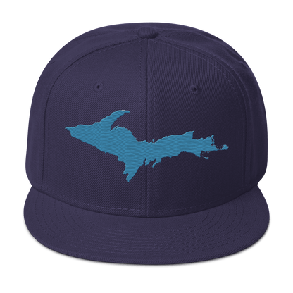 Upper Peninsula Snapback | 6-Panel - Traverse Blue