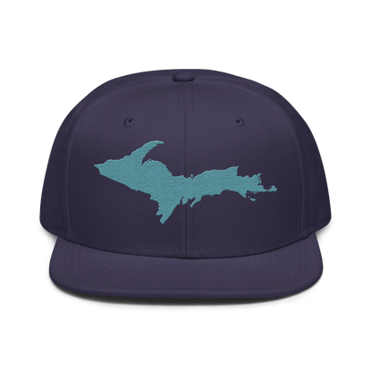 Upper Peninsula Snapback | 6-Panel - Huron Blue