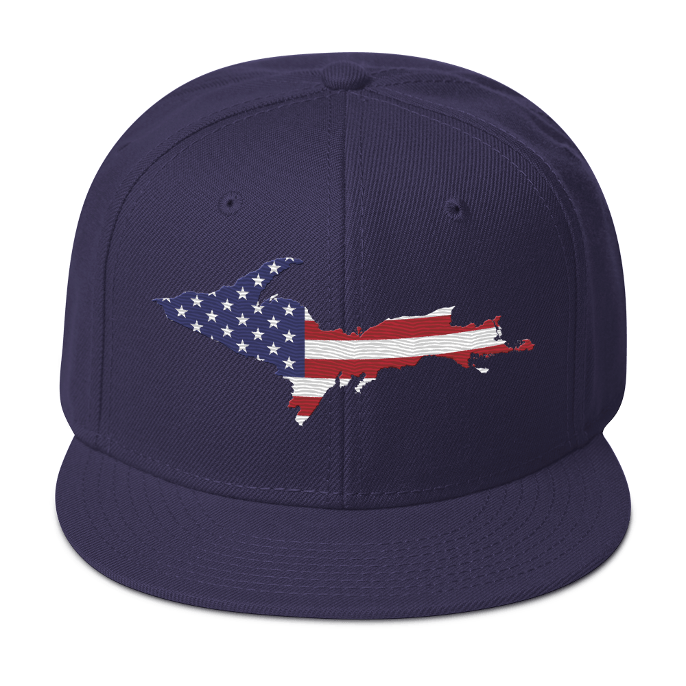 Upper Peninsula Snapback | 6-Panel - Patriotic Edition