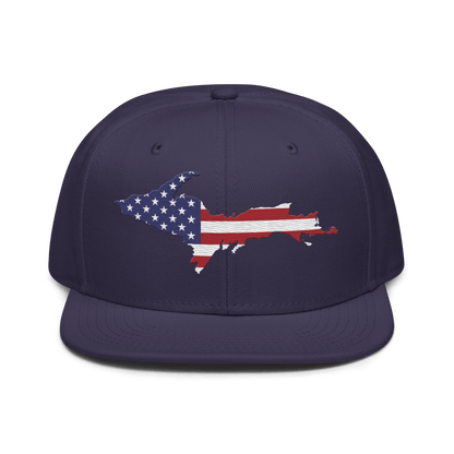 Upper Peninsula Snapback | 6-Panel - Patriotic Edition