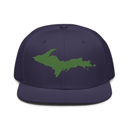 Upper Peninsula Snapback | 6-Panel - Pine Green