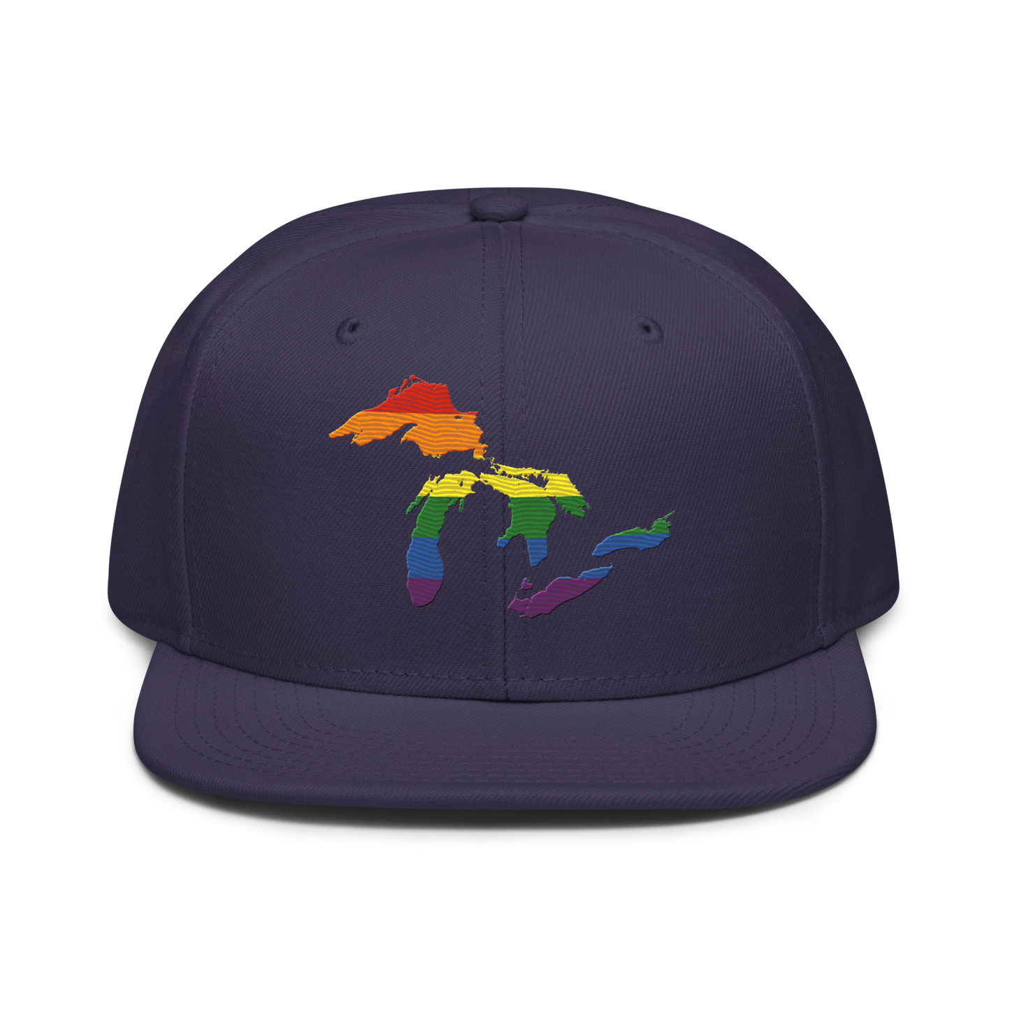 Great Lakes Snapback | 6-Panel - Rainbow Pride Edition