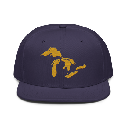 Great Lakes Snapback | 6-Panel - Gold