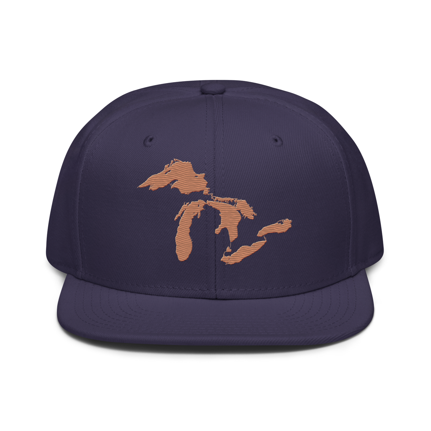 Great Lakes Snapback | 6-Panel - Copper