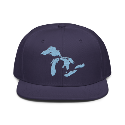 Great Lakes Snapback | 6-Panel - Romulus Blue