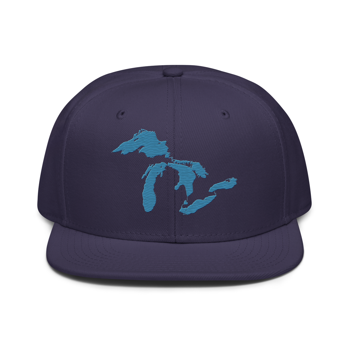 Great Lakes Snapback | 6-Panel - Traverse Blue