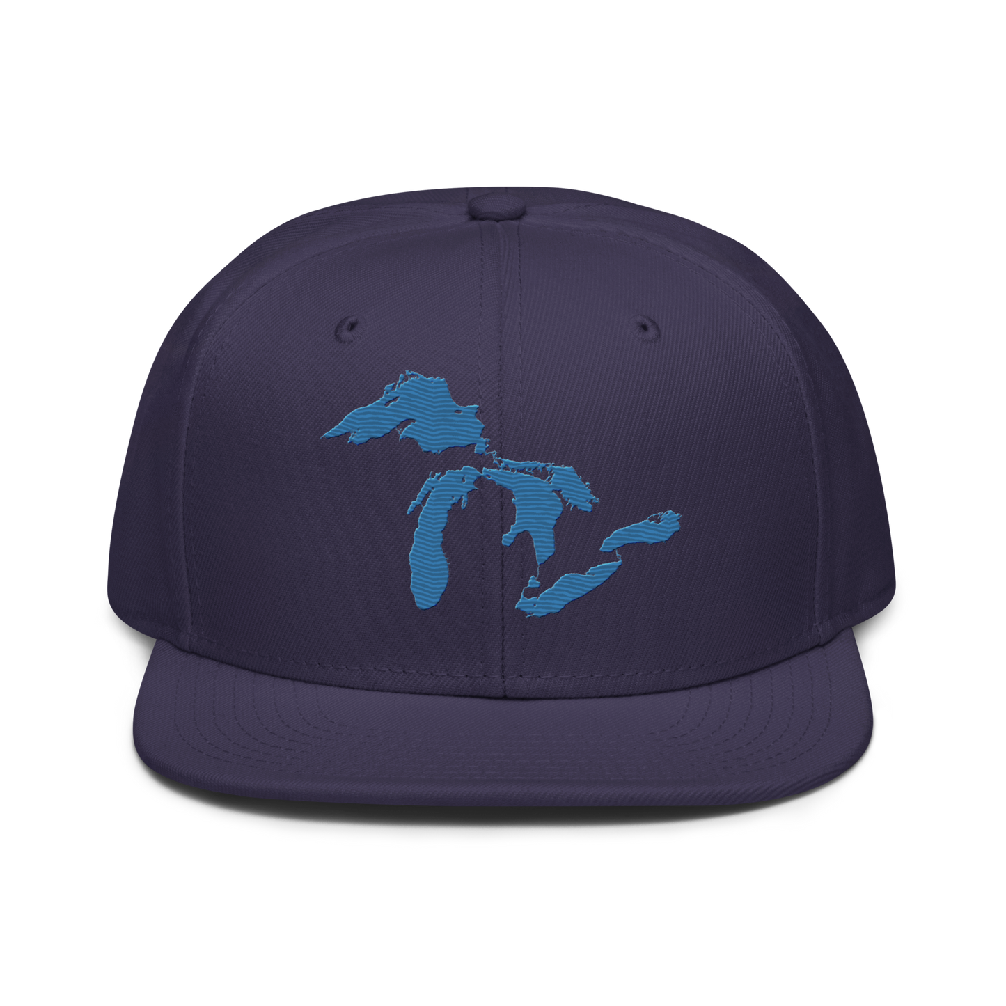 Great Lakes Snapback | 6-Panel - Superior Blue