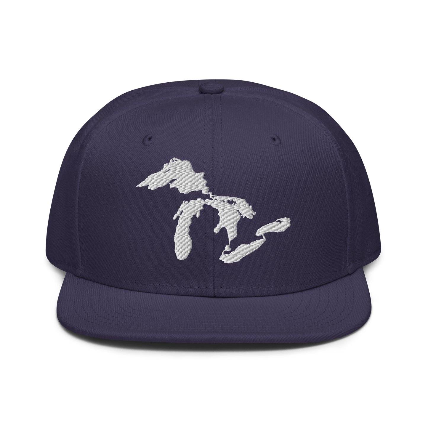 Great Lakes Snapback | 6-Panel - White