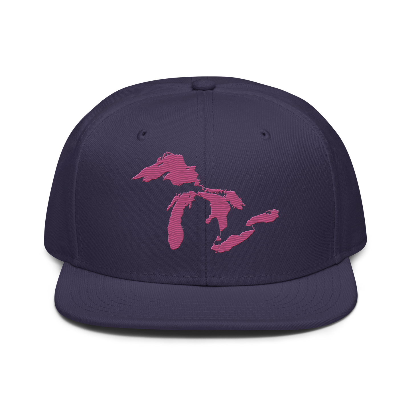 Great Lakes Snapback | 6-Panel - Apple Blossom Pink