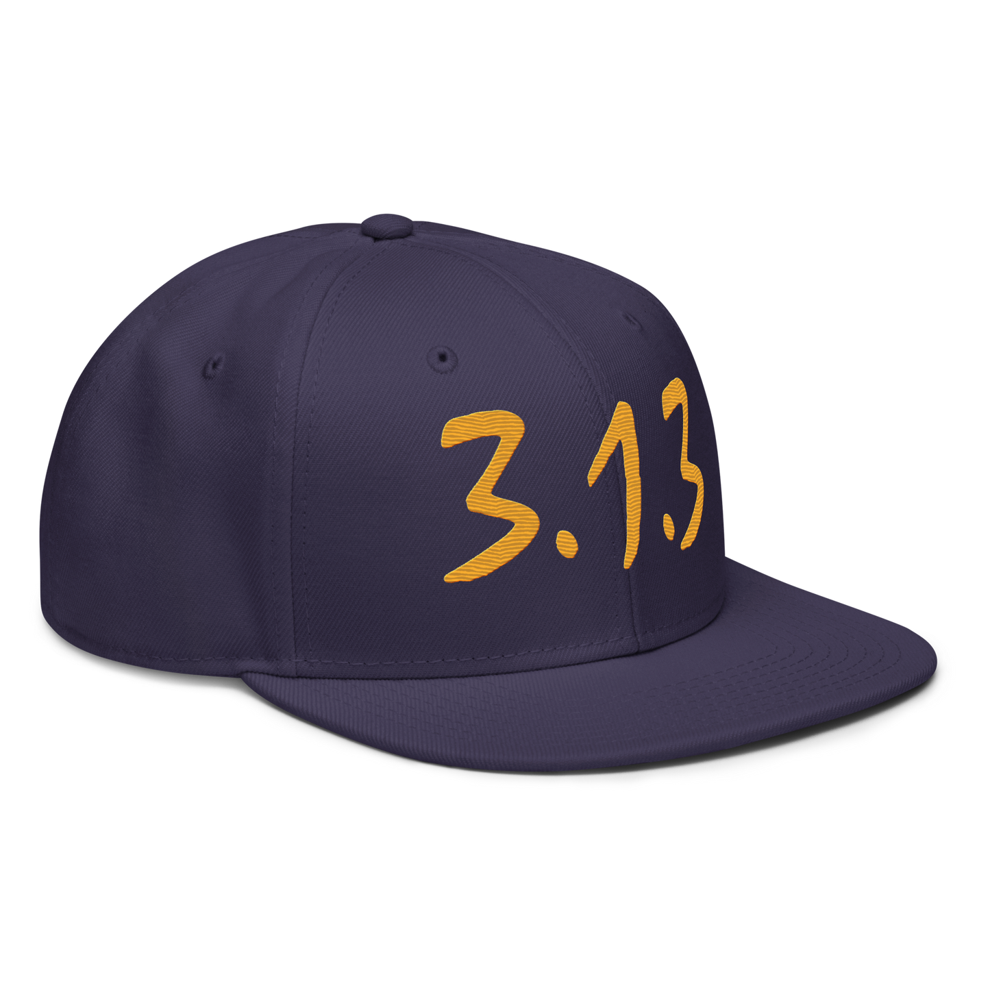 Detroit '313 Snapback (Gold Compton Font) | 6-Panel