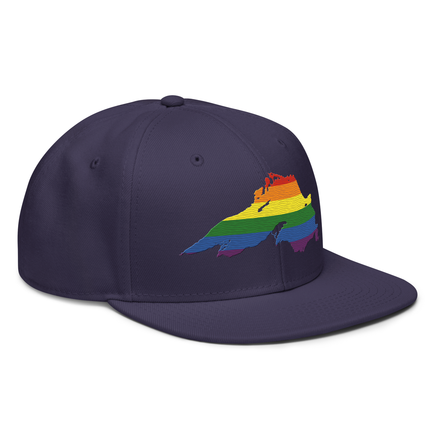 Lake Superior Snapback | 6-Panel - Rainbow Pride Edition