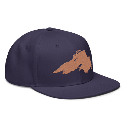 Lake Superior Snapback | 6-Panel - Copper