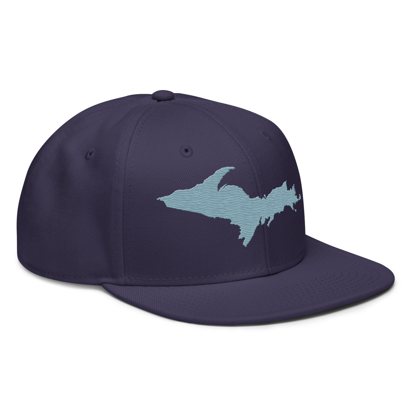 Upper Peninsula Snapback | 6-Panel - Opal Blue