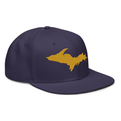 Upper Peninsula Snapback | 6-Panel - Gold