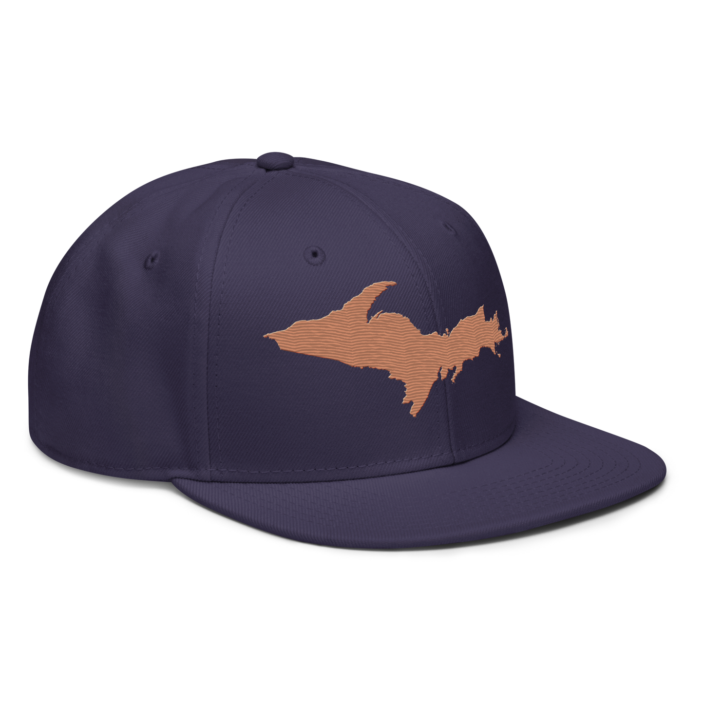 Upper Peninsula Snapback | 6-Panel - Copper