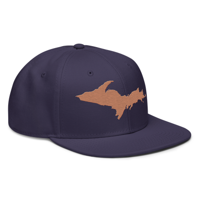 Upper Peninsula Snapback | 6-Panel - Copper