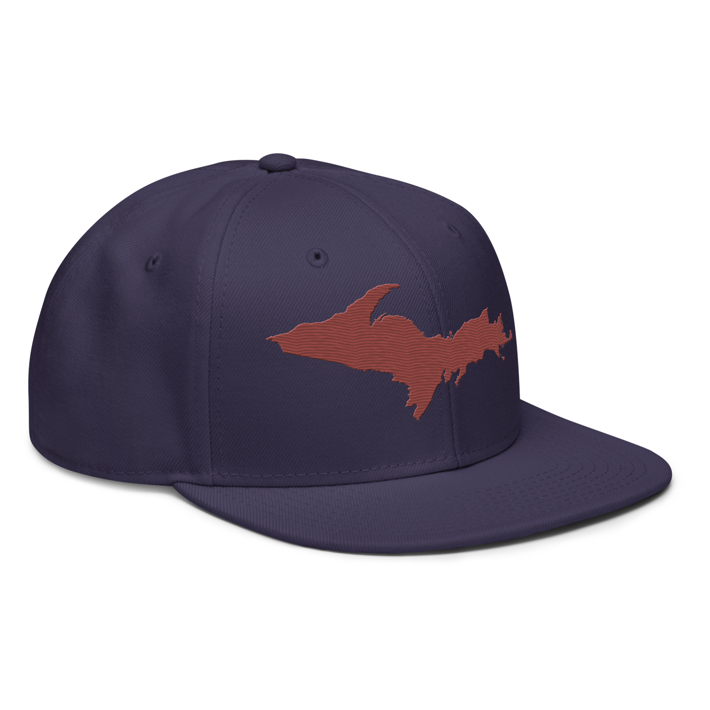 Upper Peninsula Snapback | 6-Panel - Iron Ore Grey