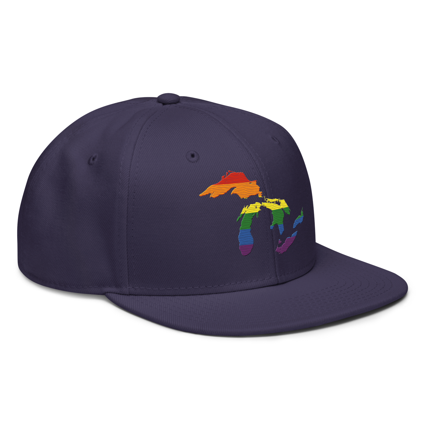 Great Lakes Snapback | 6-Panel - Rainbow Pride Edition