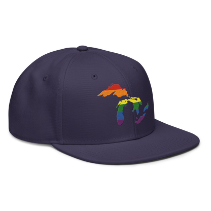 Great Lakes Snapback | 6-Panel - Rainbow Pride Edition