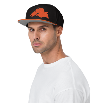 Lake Superior Snapback | 6-Panel - Orange