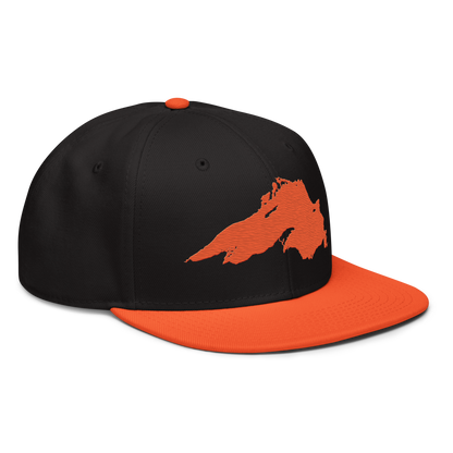 Lake Superior Snapback | 6-Panel - Orange