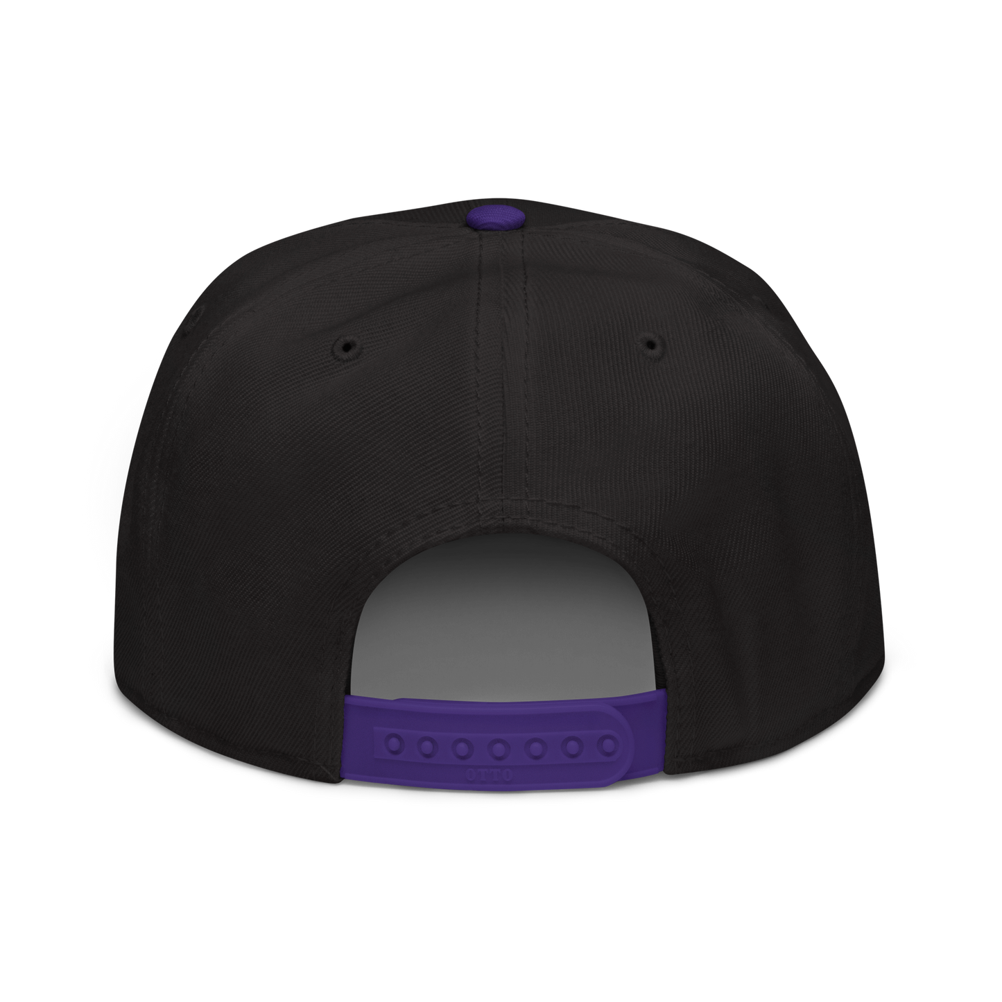 Detroit '313' Snapback (Glam Font) | 6-Panel - Purple