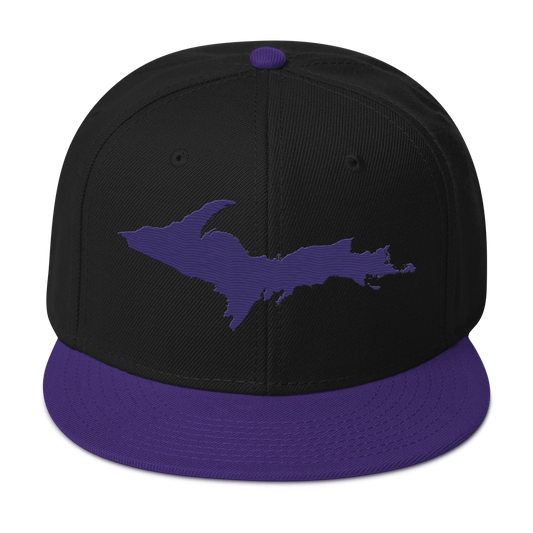 Upper Peninsula Snapback | 6-Panel - Purple