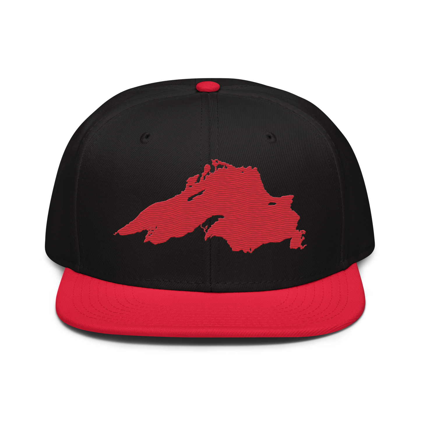 Lake Superior Snapback | 6-Panel - Red