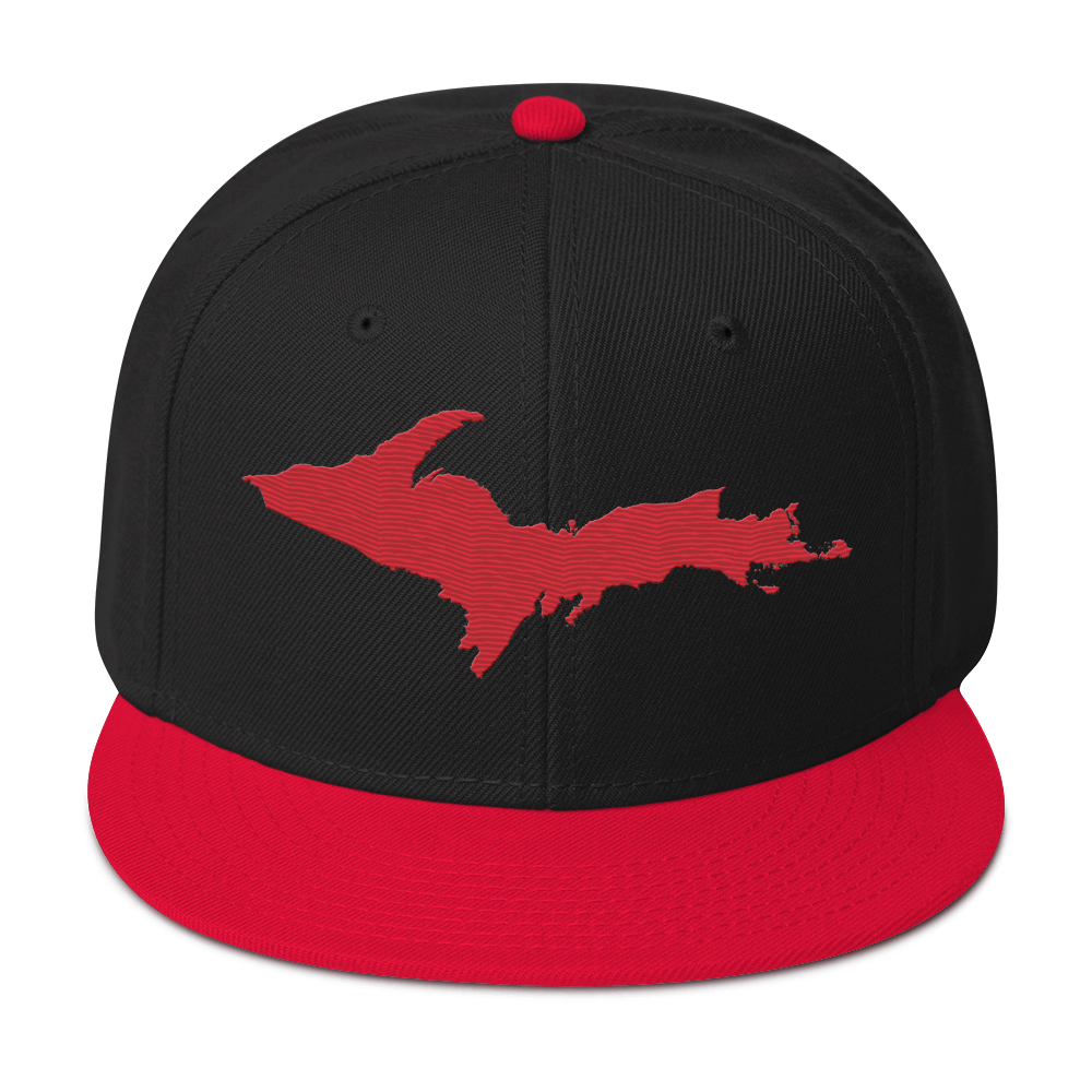 Upper Peninsula Snapback | 6-Panel - Red