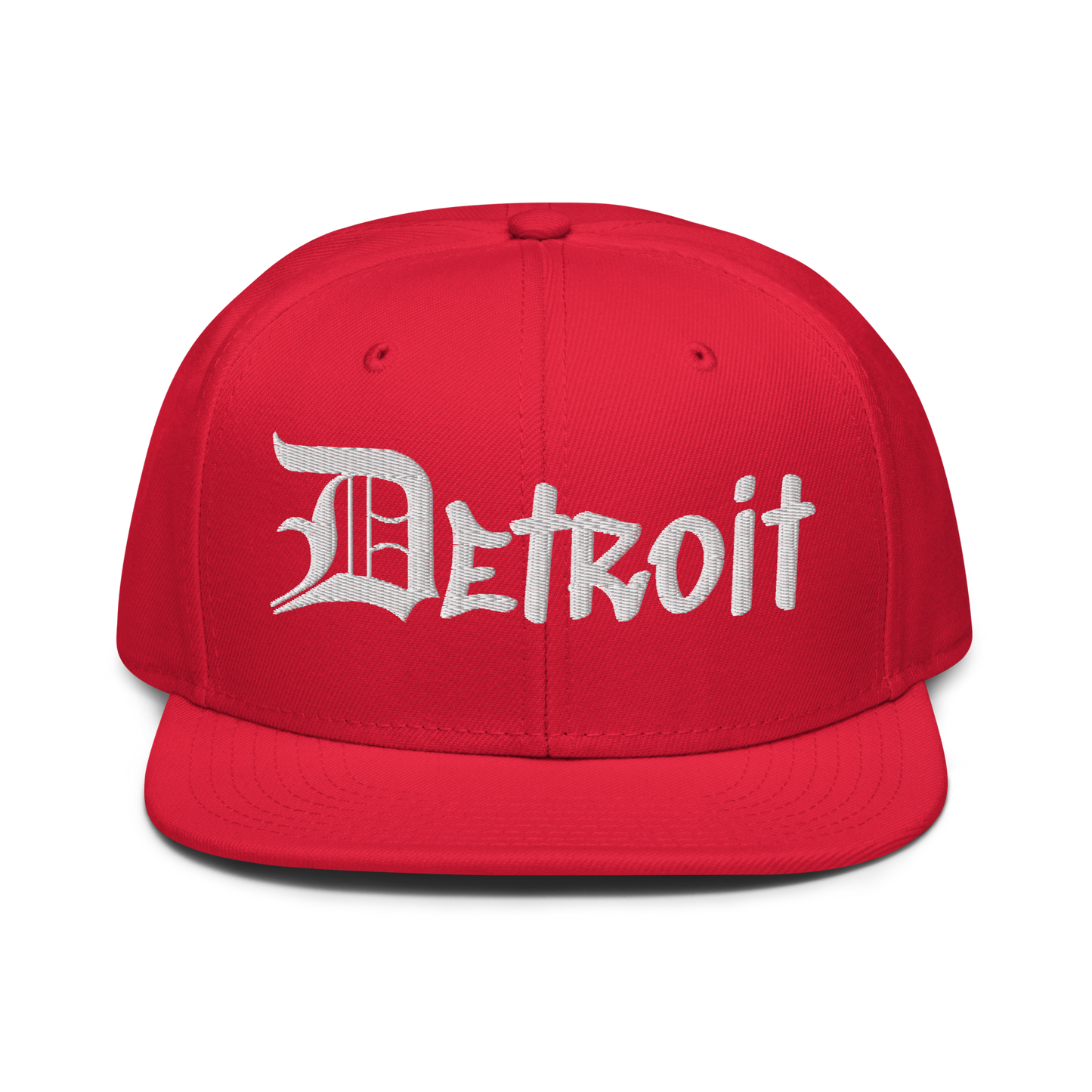 'Detroit' Snapback (OED Tag Font) | 6-Panel