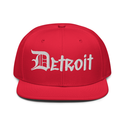 'Detroit' Snapback (OED Tag Font) | 6-Panel