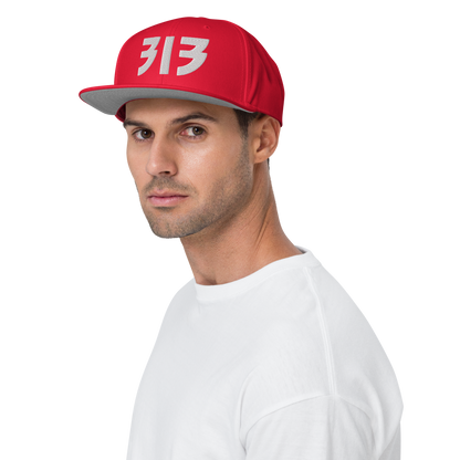 Detroit '313' Snapback (Glam Font) | 6-Panel