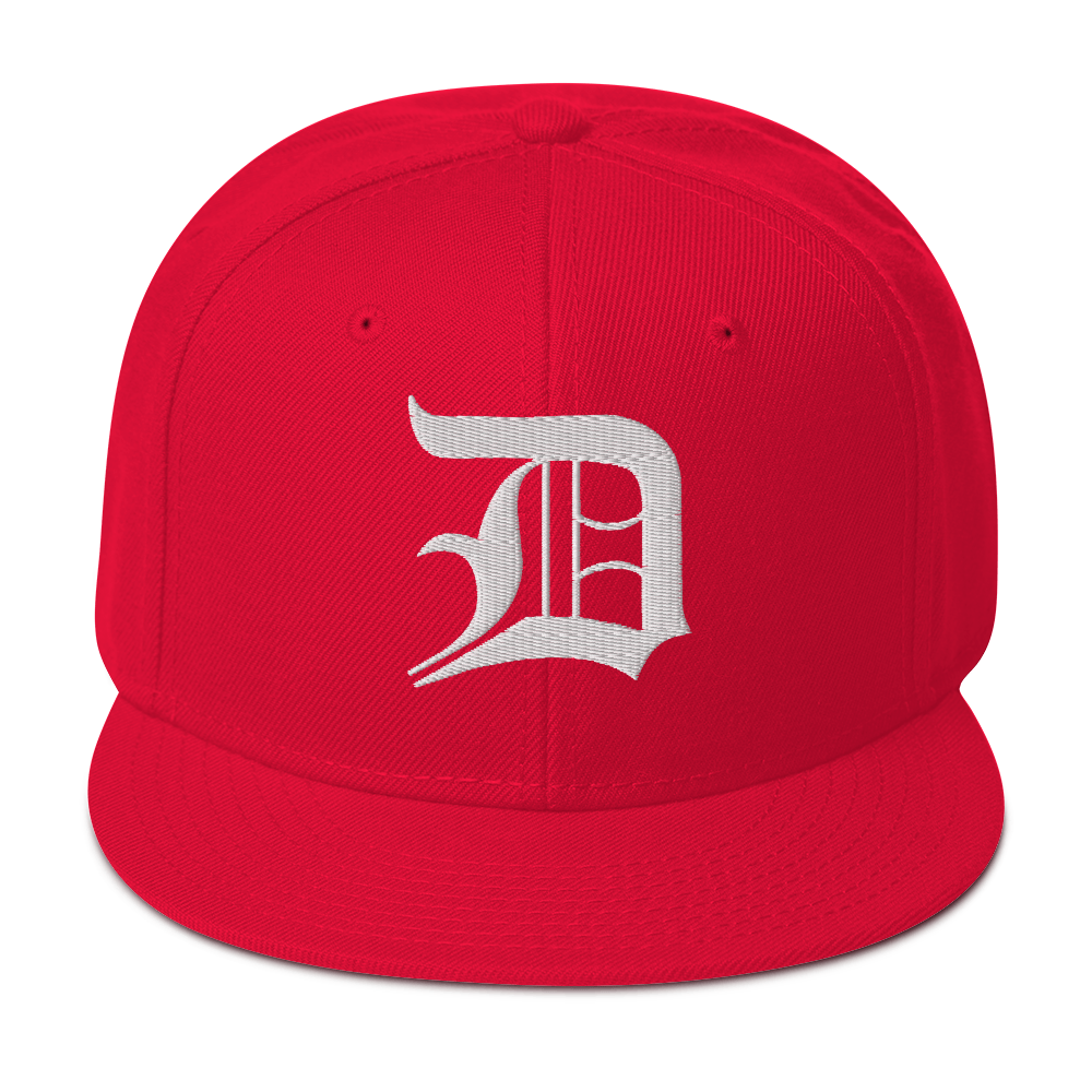 Detroit 'Old English D' Snapback | 6-Panel