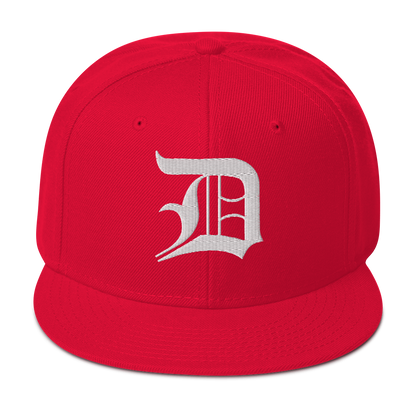 Detroit 'Old English D' Snapback | 6-Panel