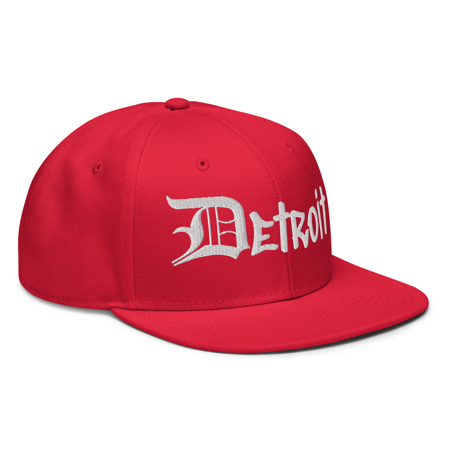 'Detroit' Snapback (OED Tag Font) | 6-Panel