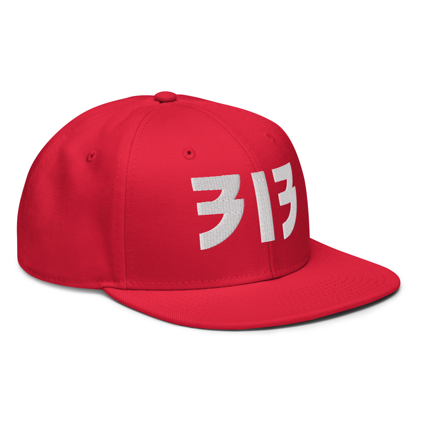 Detroit '313' Snapback (Glam Font) | 6-Panel