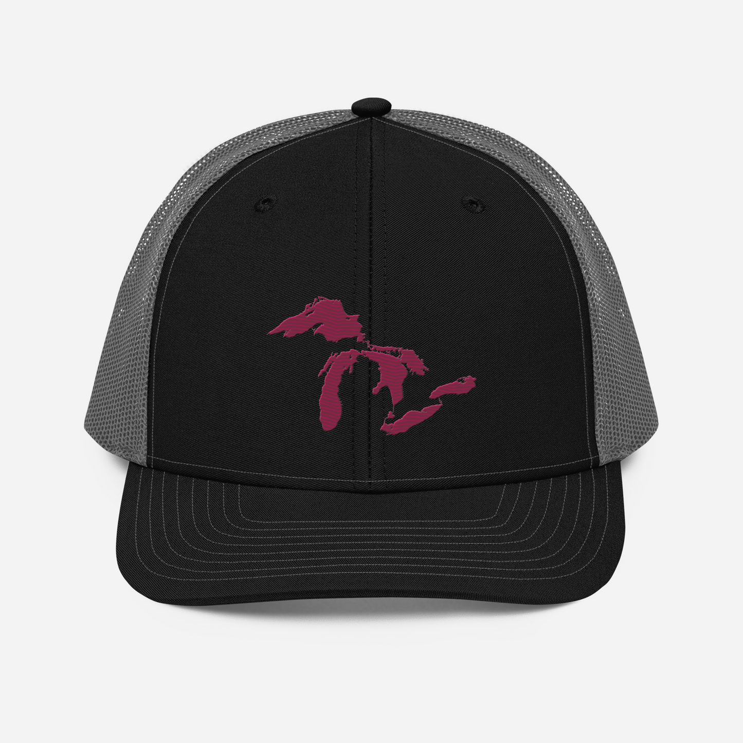 Great Lakes Vintage Trucker Hat | Ruby Red