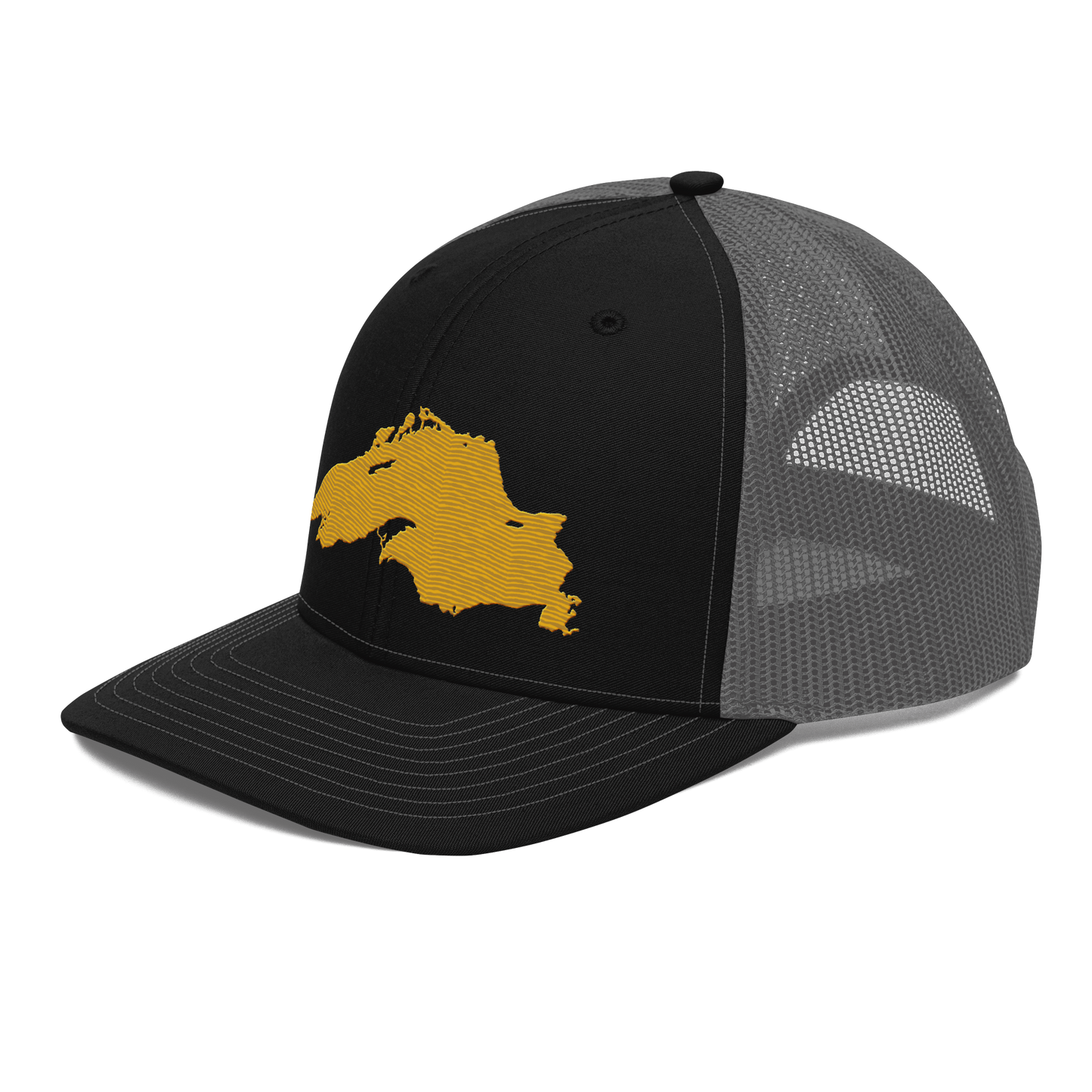 Lake Superior Vintage Trucker Hat | Gold