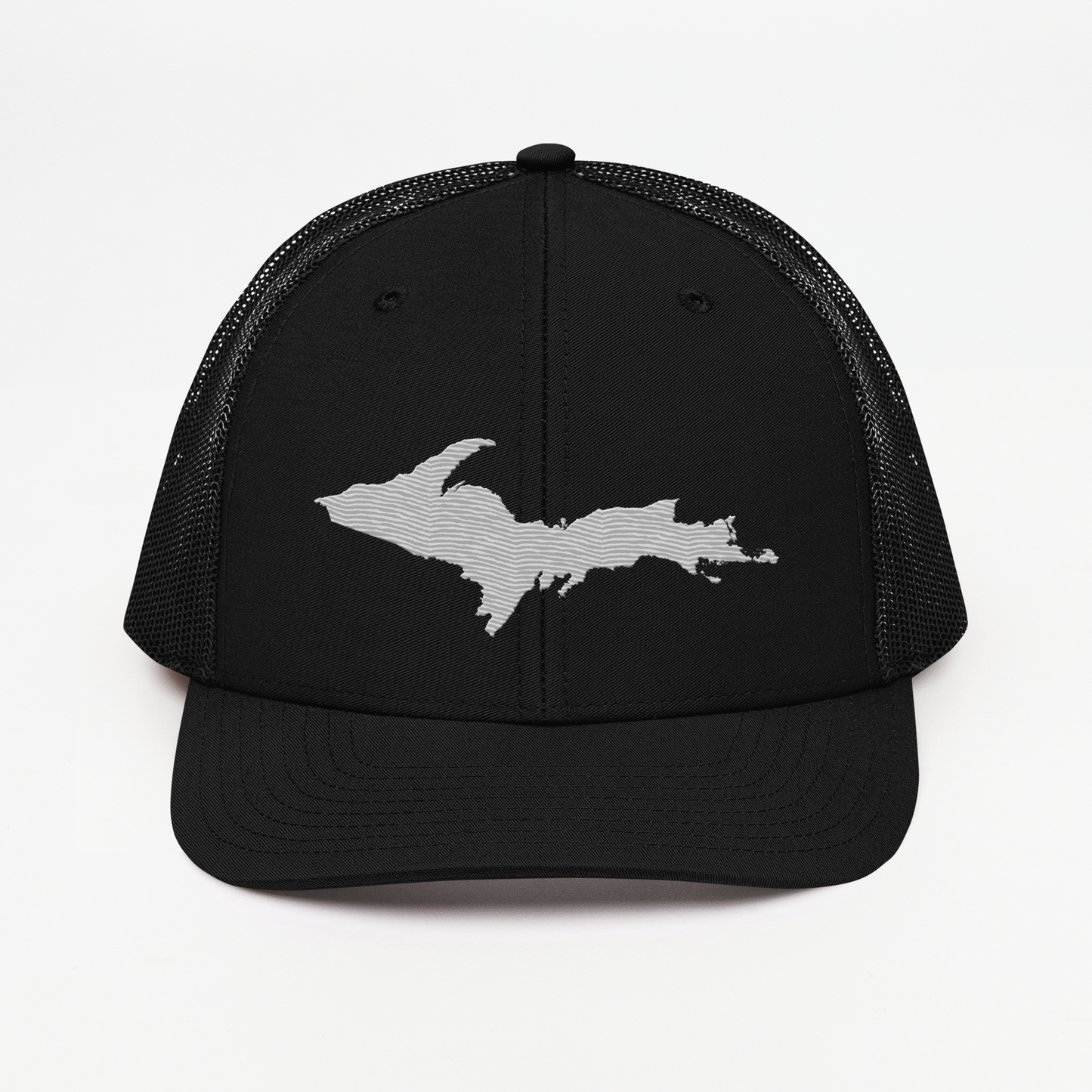 Upper Peninsula Vintage Trucker Hat | Platinum