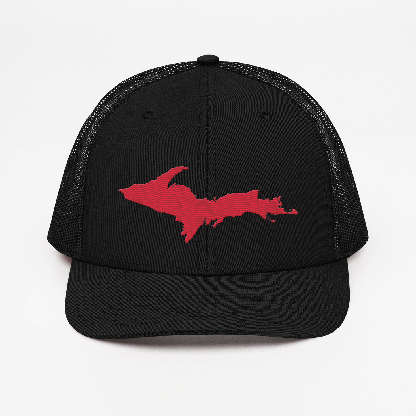 Upper Peninsula Vintage Trucker Hat | Lighthouse Red