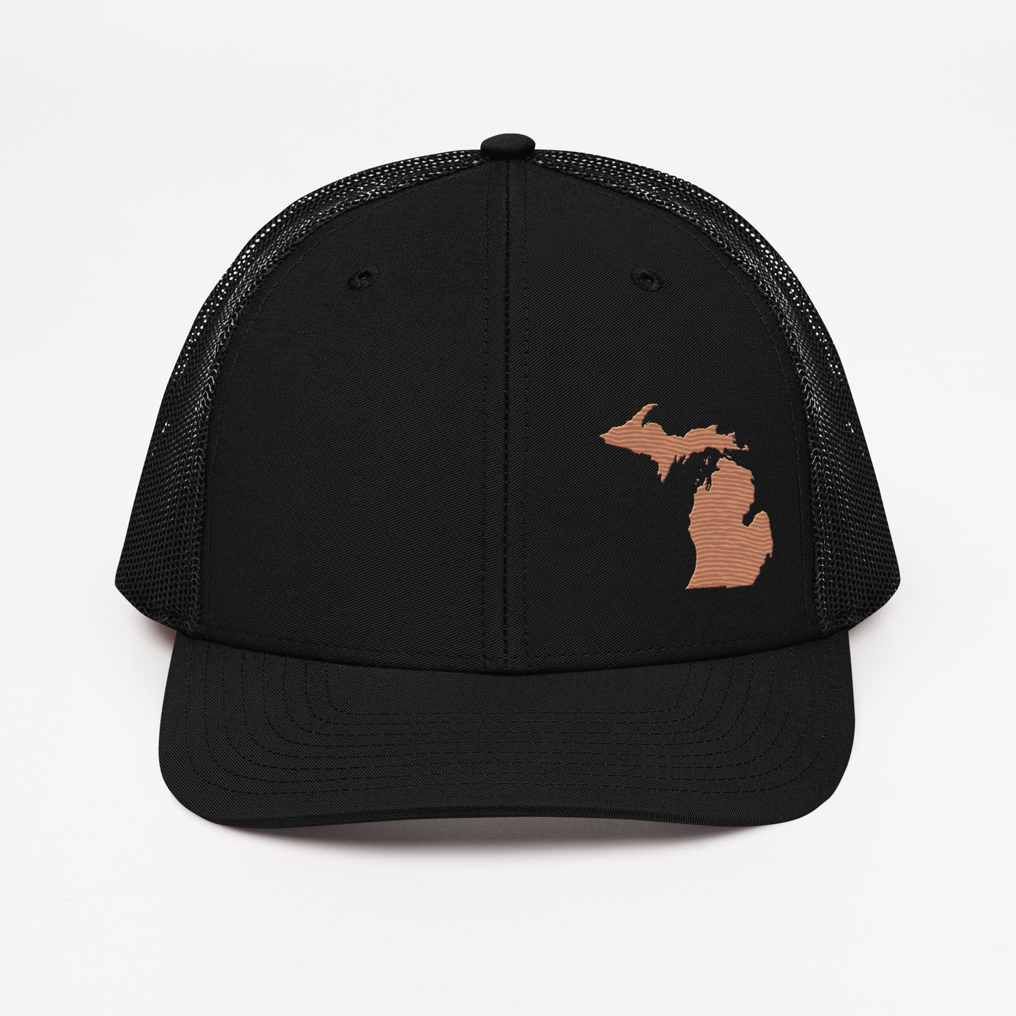 Michigan Vintage Trucker Hat | Copper Outline