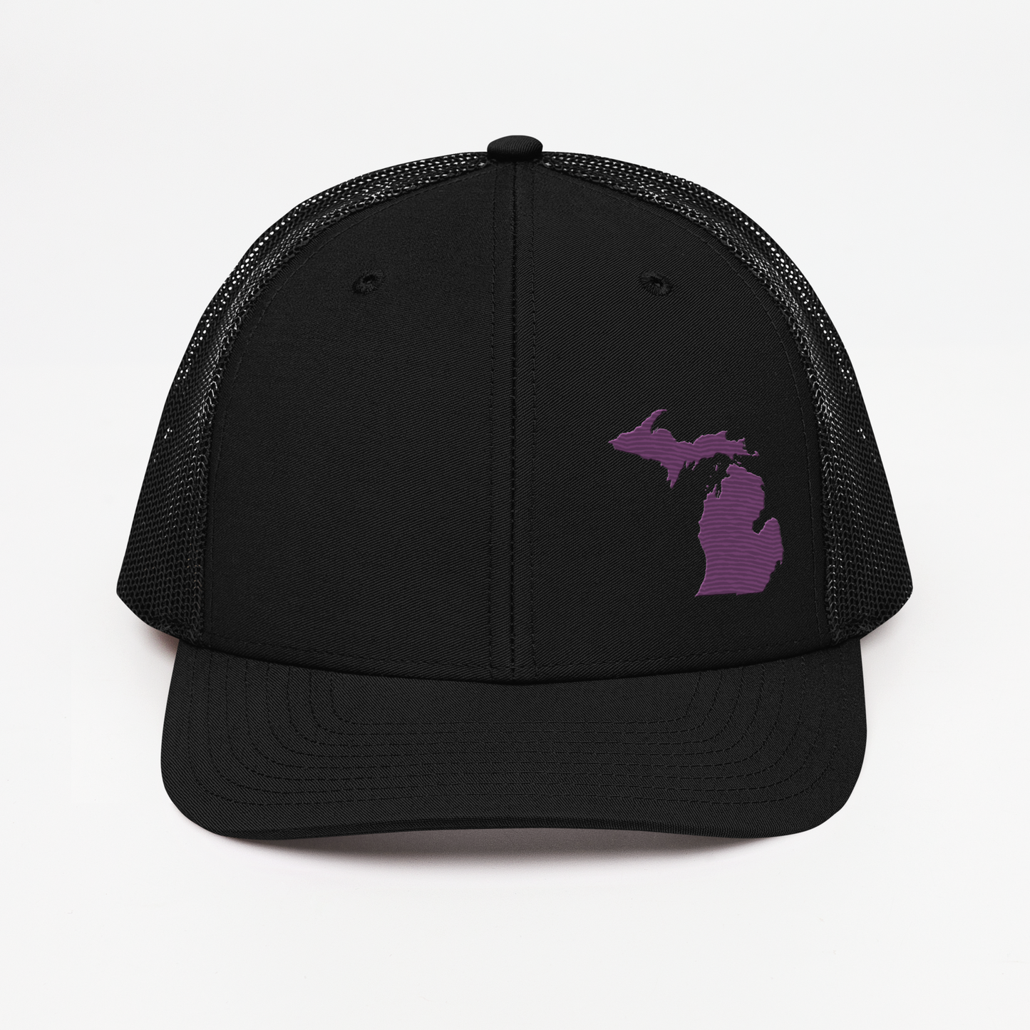 Michigan Vintage Trucker Hat | Plum Outline