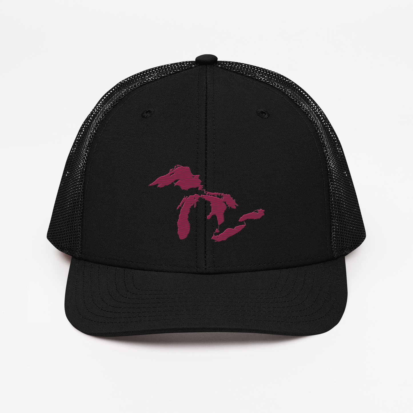 Great Lakes Vintage Trucker Hat | Ruby Red