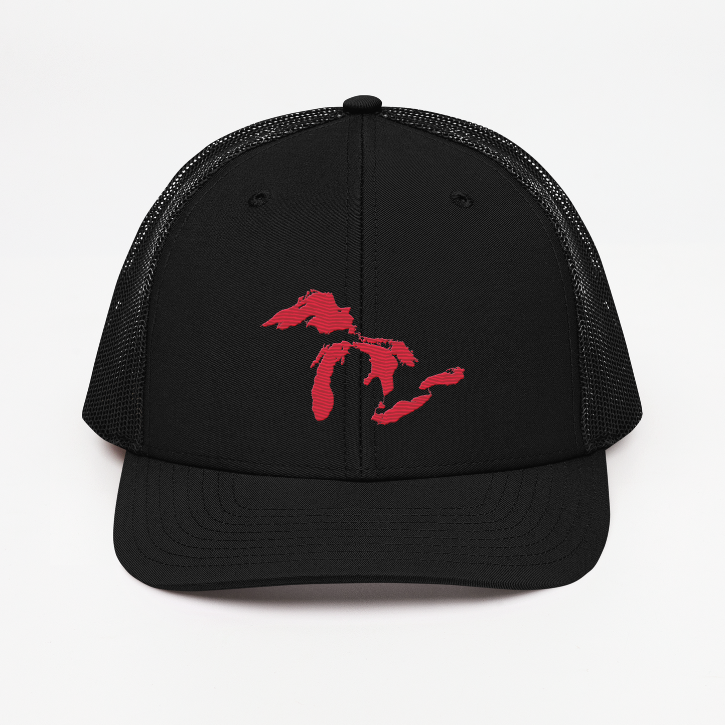 Great Lakes Vintage Trucker Hat | Lighthouse Red