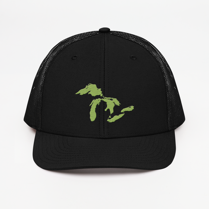 Great Lakes Vintage Trucker Hat | Gooseberry Green