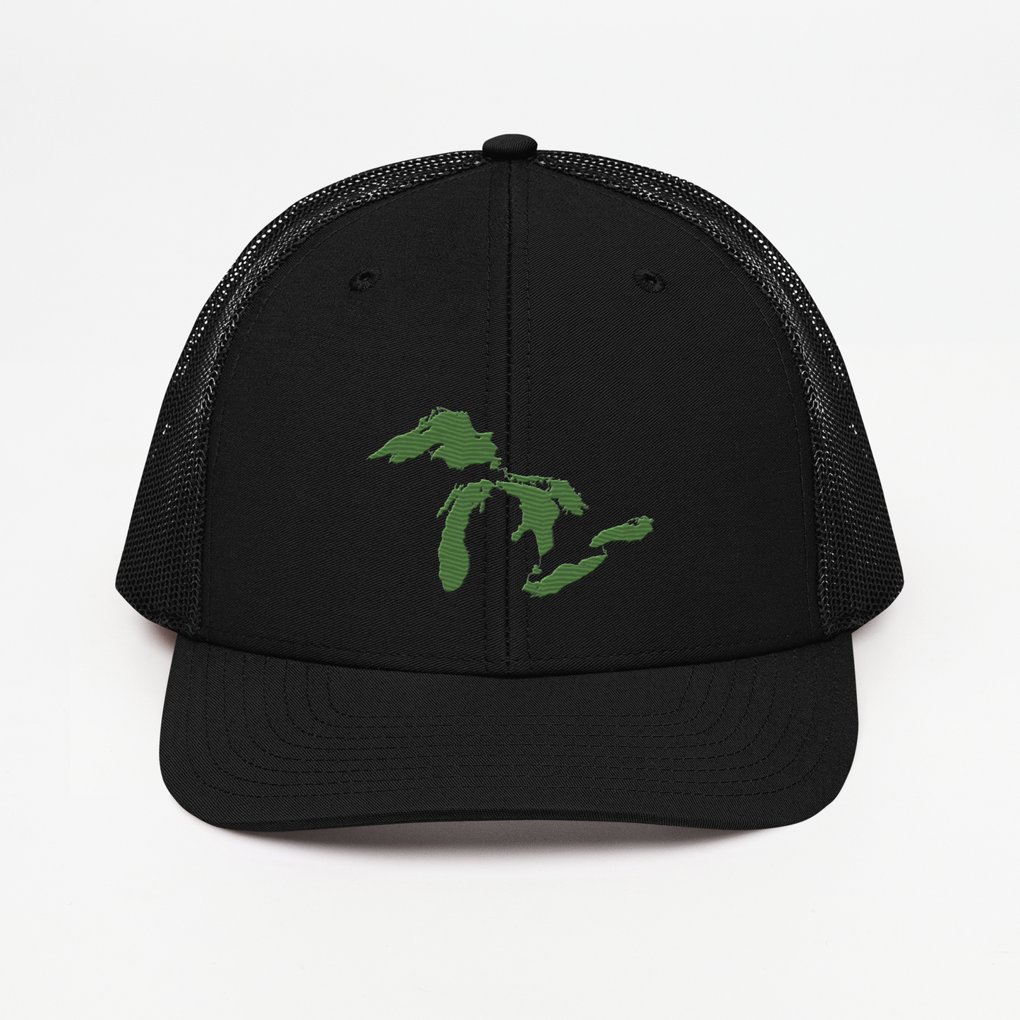 Great Lakes Vintage Trucker Hat | Pine Green