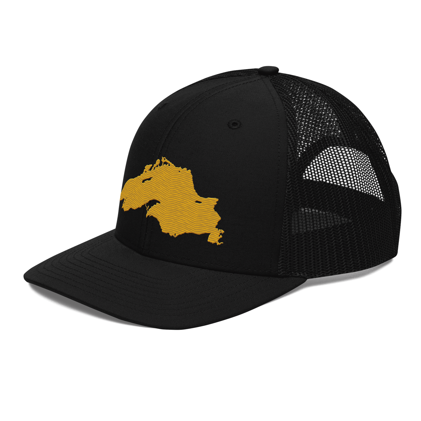 Lake Superior Vintage Trucker Hat | Gold