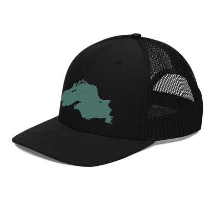 Lake Superior Vintage Trucker Hat | Copper Green