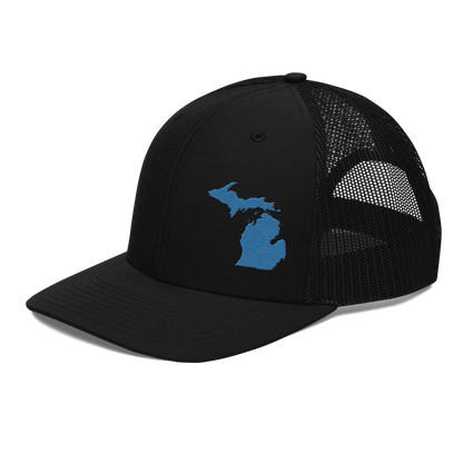 Michigan Vintage Trucker Hat | Superior Blue Outline