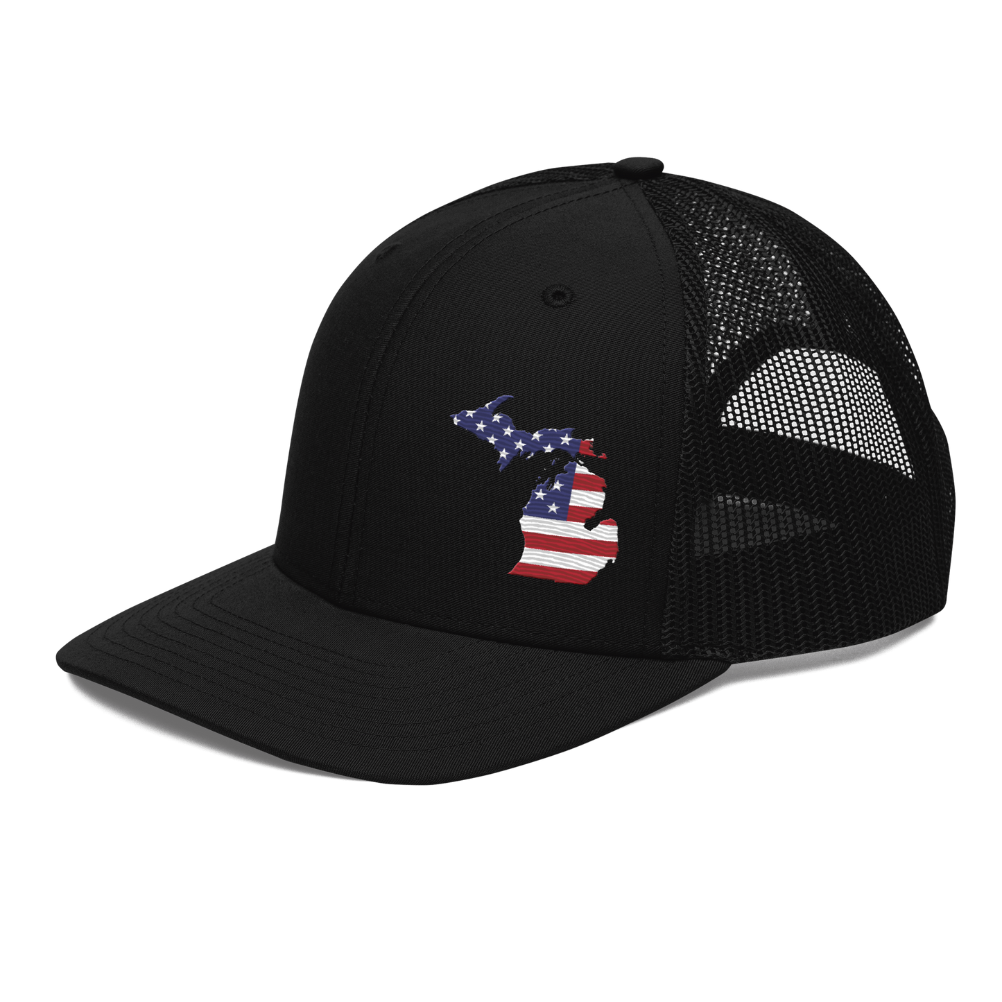 Michigan Vintage Trucker Hat | Patriotic Outline